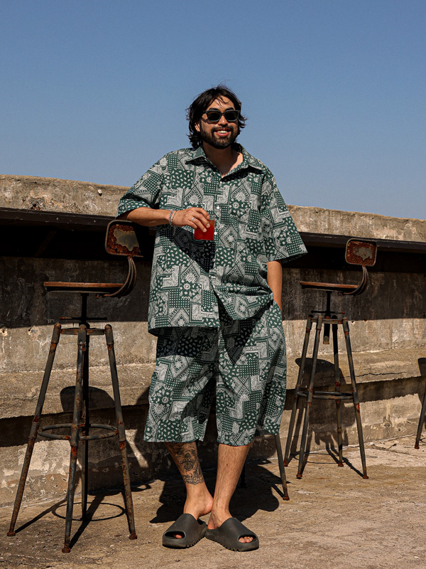 (XL-6XL)<BR>하투니 short-sleeved shirt
