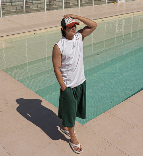 (L-5XL)<BR>비굿 Sleeveless shirts