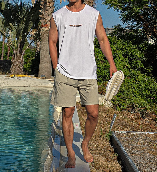 (L-5XL)<br>조이데이 Modal sleeveless<br><font color="#072c81"><B>[ W.DNA ]</B></font>