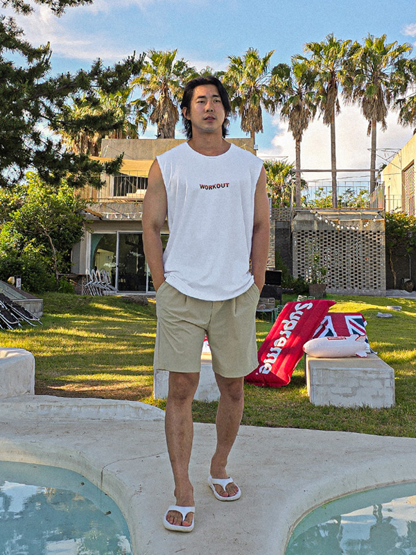 (L-5XL)<br>조이데이 Modal sleeveless<br><font color="#072c81"><B>[ W.DNA ]</B></font>
