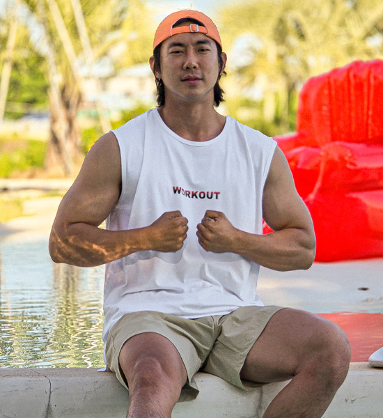 (L-5XL)<br>조이데이 Modal sleeveless<br><font color="#072c81"><B>[ W.DNA ]</B></font>