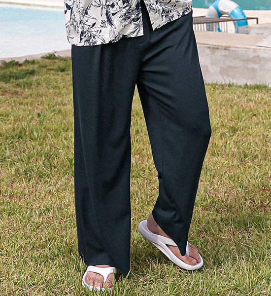 (L-6XL)<br>포엘러 Waffle banding pants(standard fit/wide fit)