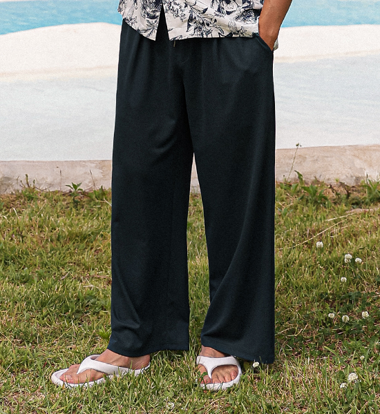 (L-6XL)<br>포엘러 Waffle banding pants(standard fit/wide fit)