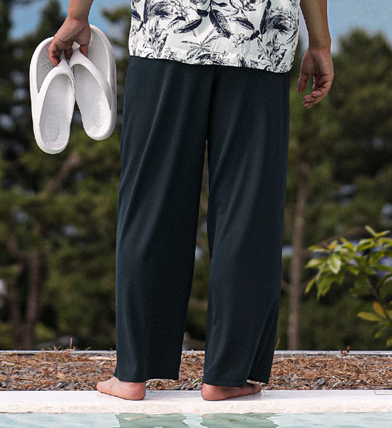 (L-6XL)<br>포엘러 Waffle banding pants(standard fit/wide fit)