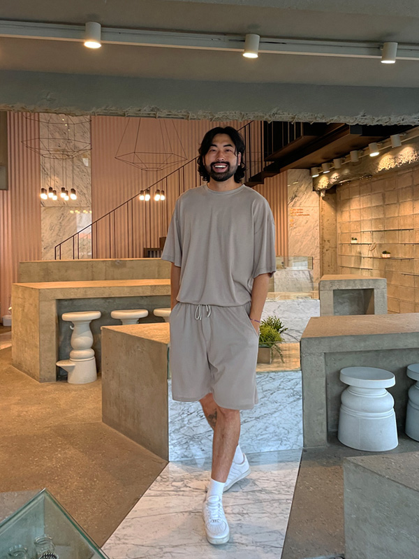 (XL-6XL)<BR>자토다 Waffle short-sleeved T-shirt