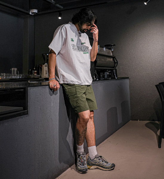 (L-4XL)<BR>히마람 cargo banding shorts<br><font color="#fb5ec9"><B>[1+1]</B></font>