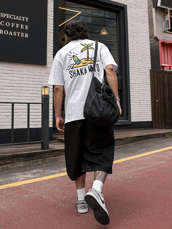 (L-5XL)<BR>사카바토 Short T shirts <br><font color="#098a09"><B>Select length (Basic,Long+6cm)</B></font>