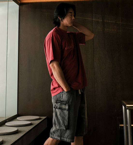 (L-5XL)<br>사리야 cargo banding shorts 262