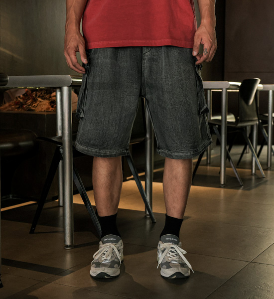 (L-5XL)<br>사리야 cargo banding shorts 262