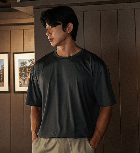 (L-5XL)<br>이그리츠 Functional Short T shirts <br><font color="#098a09"><B>Select length (Basic,Long+6cm)</B></font>