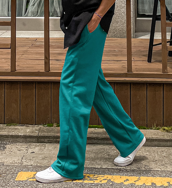 (S-4XL)<BR>코두바 Semi-wide fit banding pants