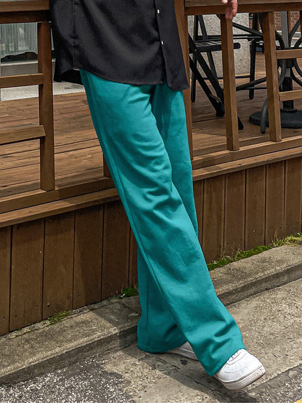 (S-4XL)<BR>코두바 Semi-wide fit banding pants