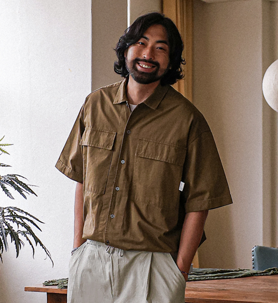 (L-5XL)<BR>타하시 short-sleeved shirt 1103