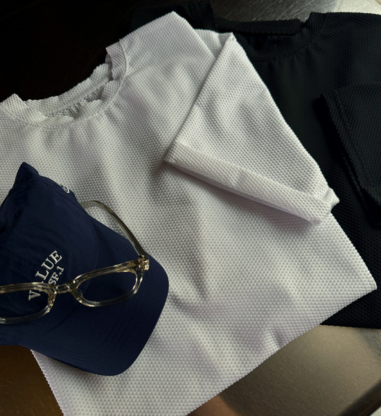 (L-5XL)<br>바카니야 mesh short-sleeved T-shirt T003