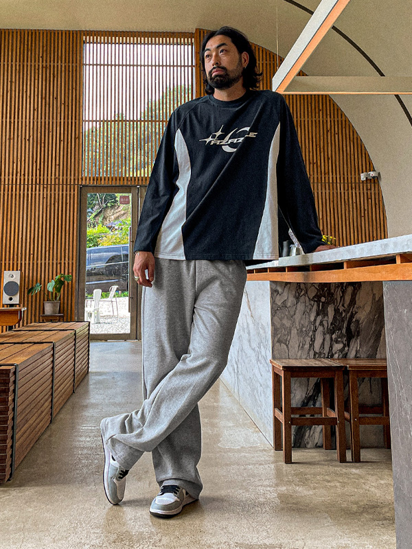 (S-4XL)<BR>코두바 Semi-wide fit banding pants