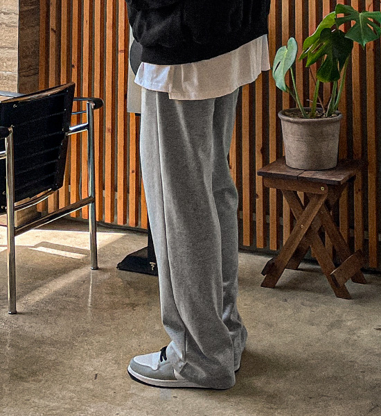 (S-4XL)<BR>코두바 Semi-wide fit banding pants