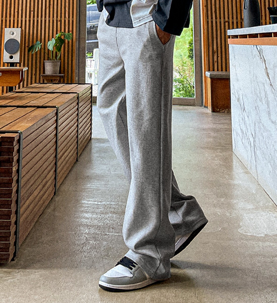 (S-4XL)<BR>코두바 Semi-wide fit banding pants