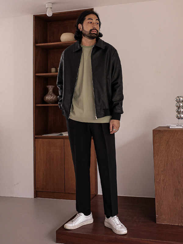 (S-2XL)<br>인베스트 Banding Slacks <br><font color="#098a09"><B>Select length (Basic,Long+10cm)</B></font>
