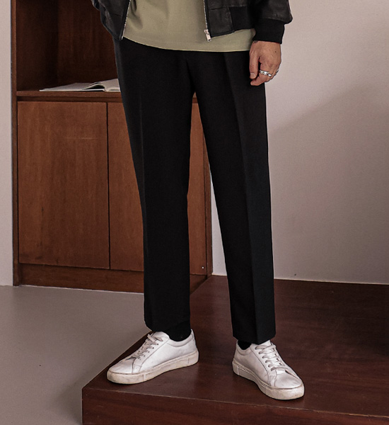 (S-2XL)<br>인베스트 Banding Slacks <br><font color="#098a09"><B>Select length (Basic,Long+10cm)</B></font>