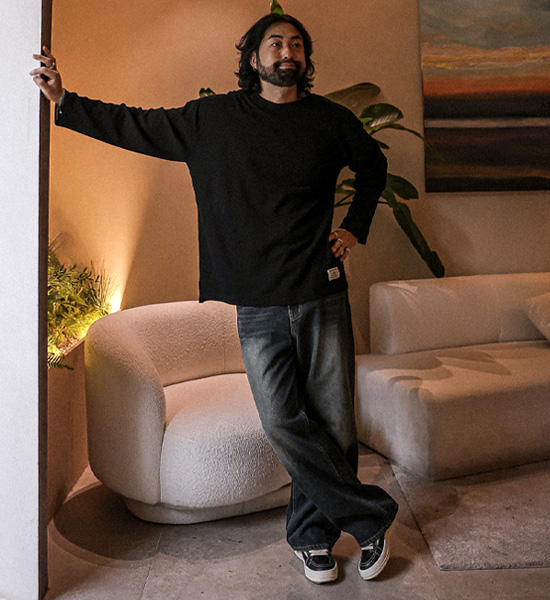 (L-5XL)<BR>나클로 Waffle a long-sleeved t-shirt<br><font color="#fb5ec9"><B>[1+1]</B></font>