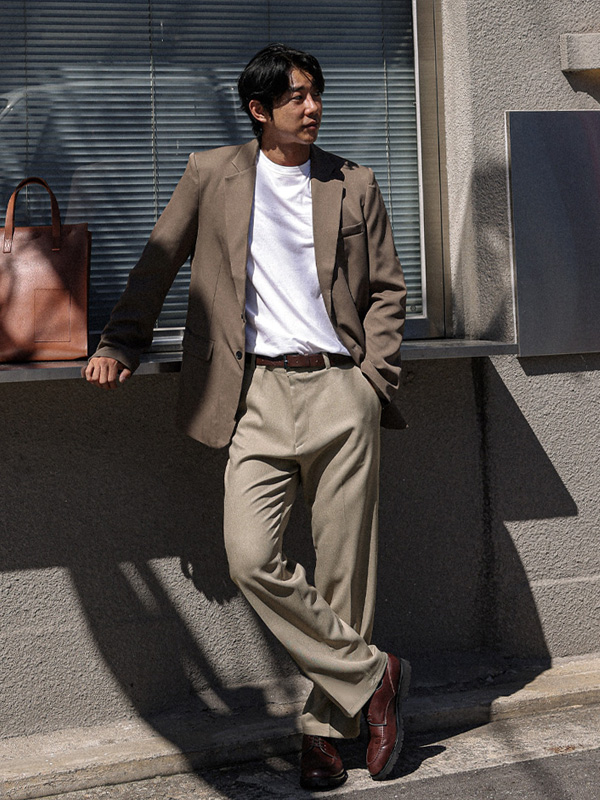 (S-4XL)<br>라티바 standard fit Slacks 705