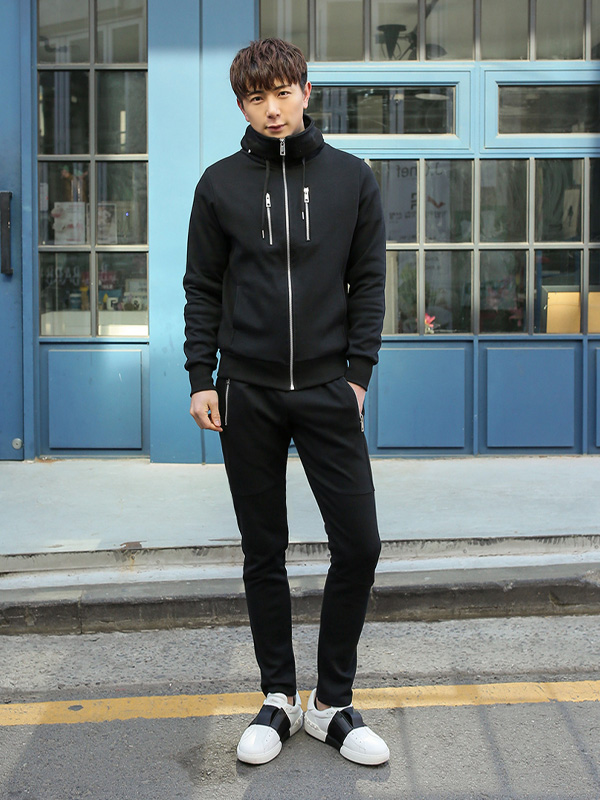 (M-4XL)<BR>자유투어 Hoodies zip up