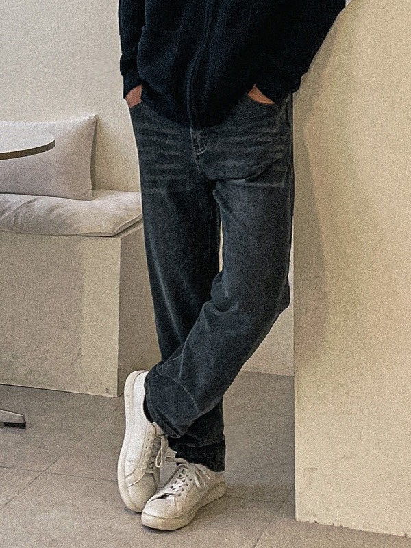 (30-46)<br>토다이 Slim Fit denim pants 663