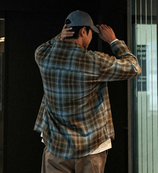 (L-6XL)<br>자다카 checkered shirt 2293