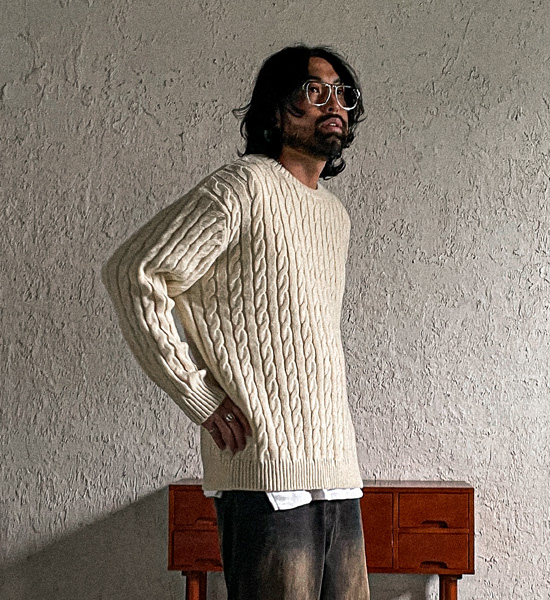 <br>(XL-6XL)<br>바토사노 Twisted knitwear