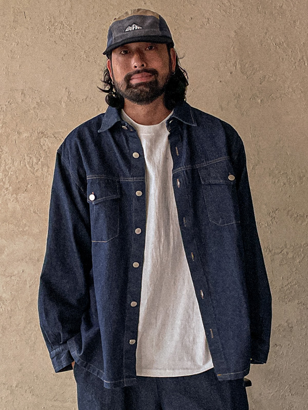 (XL-5XL)<br>샤루디 denim shirt&Jacket