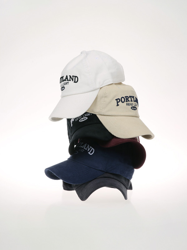 쿠라비디 Corduroy ball cap