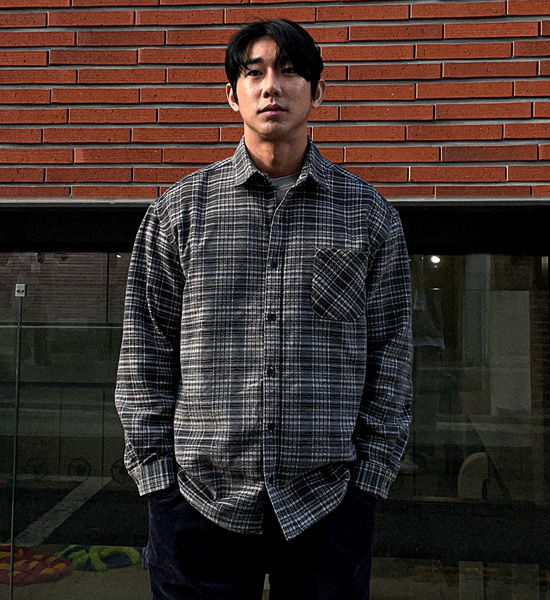 (L-5XL)<br>노바티코 checkered shirt N003