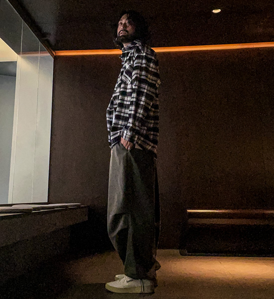 (L-5XL)<br>쥬피오 checkered shirt N004