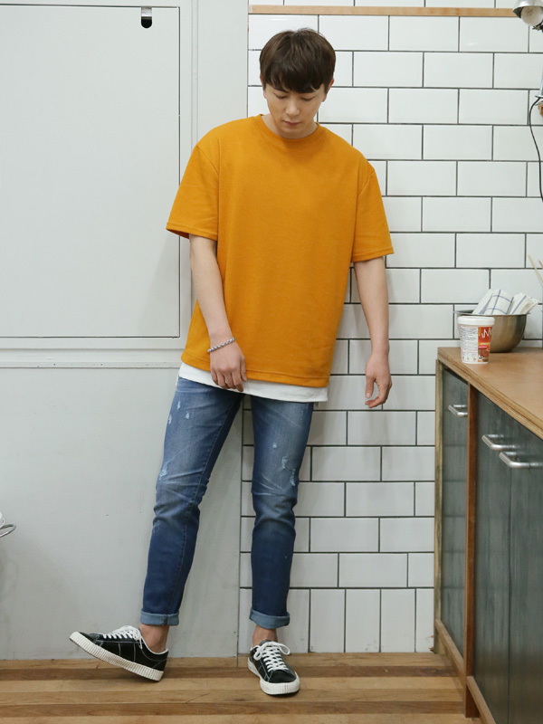(L-5XL)<br>내일 만나 Short T shirts