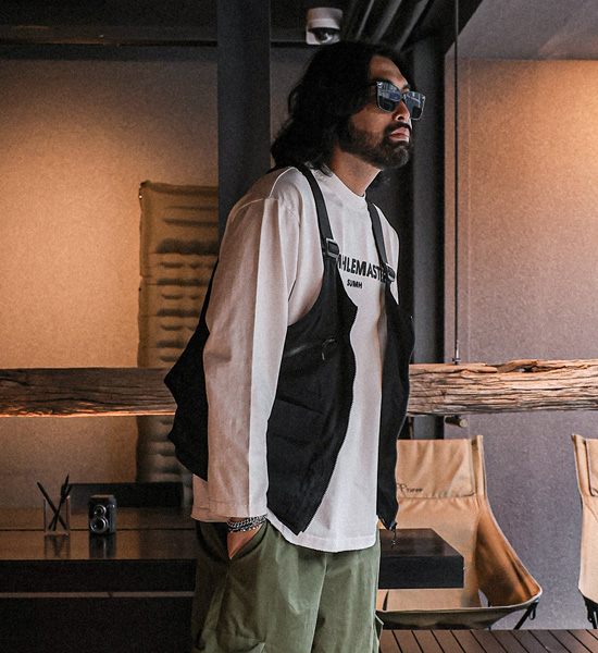 (L-5XL)<br>모티바 가방변형 Vest