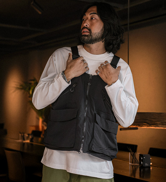 (L-5XL)<br>모티바 가방변형 Vest