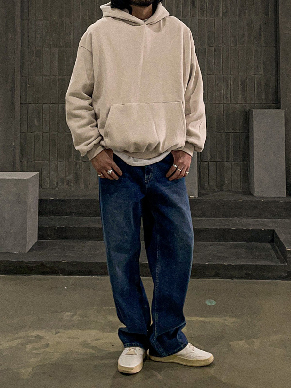 (S-3XL)<br>모트비 Semi-wide fit denim pants #02