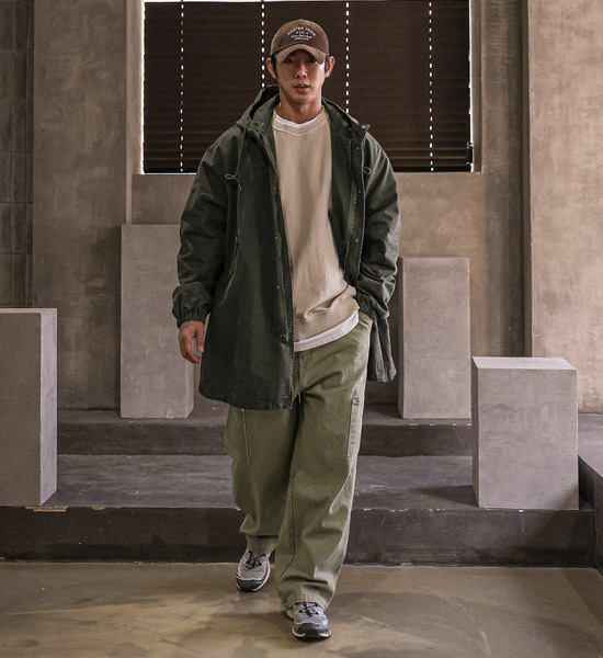 (XL-6XL)<BR>추티야 Hooded field jacket 88595