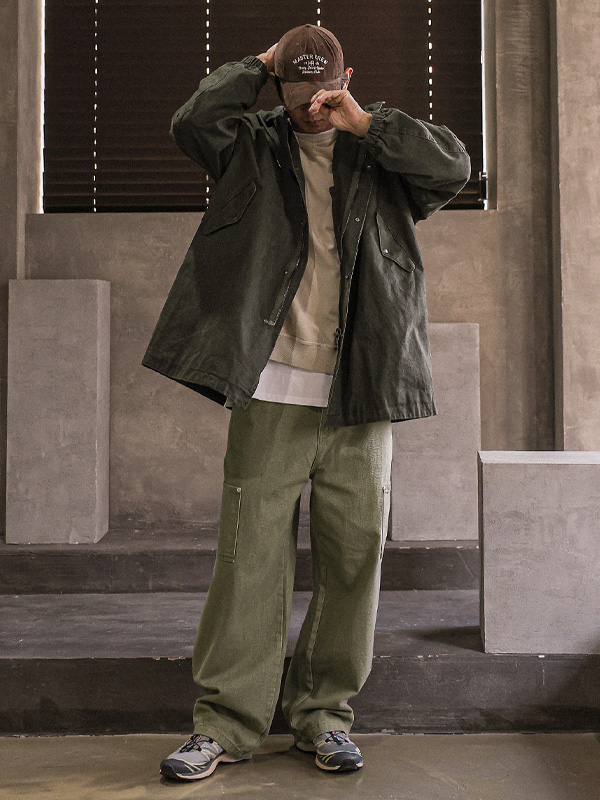 (XL-6XL)<BR>추티야 Hooded field jacket 88595