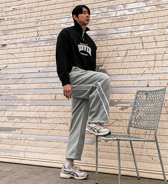 (2XL-5XL)<BR>타비더 half zip-up