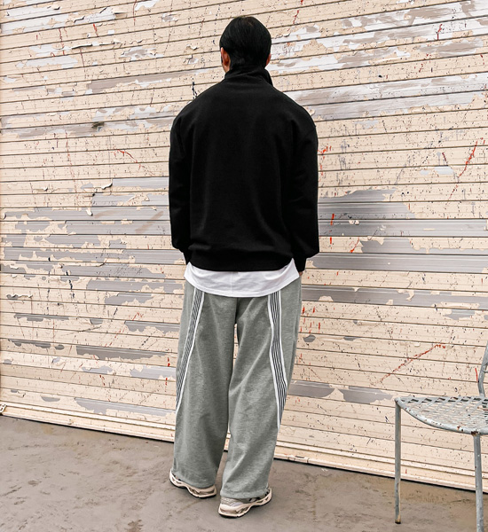 (2XL-5XL)<BR>타비더 half zip-up