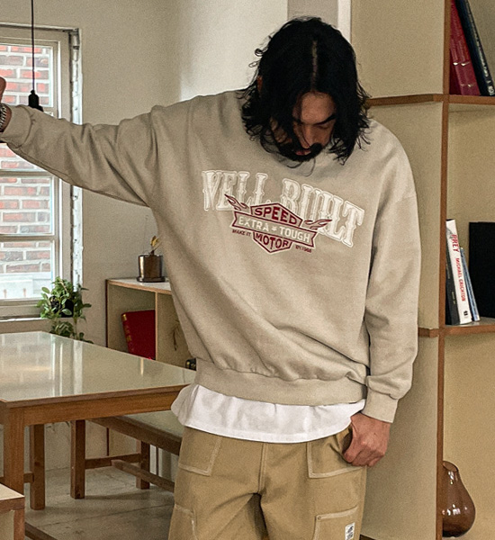 (XL-6XL)<BR>카타브차 pigment man-to-man T