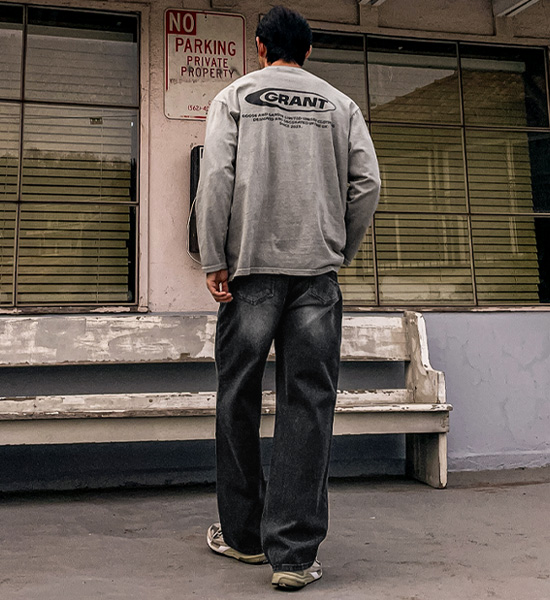 (XL-6XL)<BR>비라바다 pigment a long-sleeved t-shirt