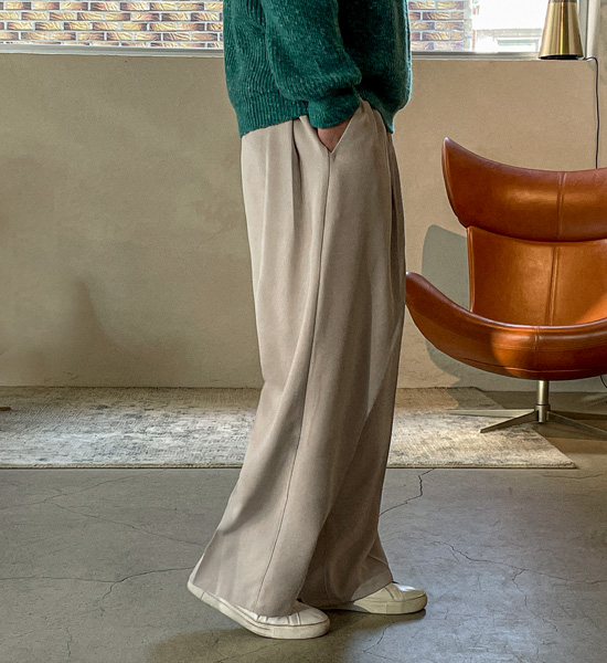 (XL-6XL)<BR>퍼크온 Semi-wide fit Banding Slacks