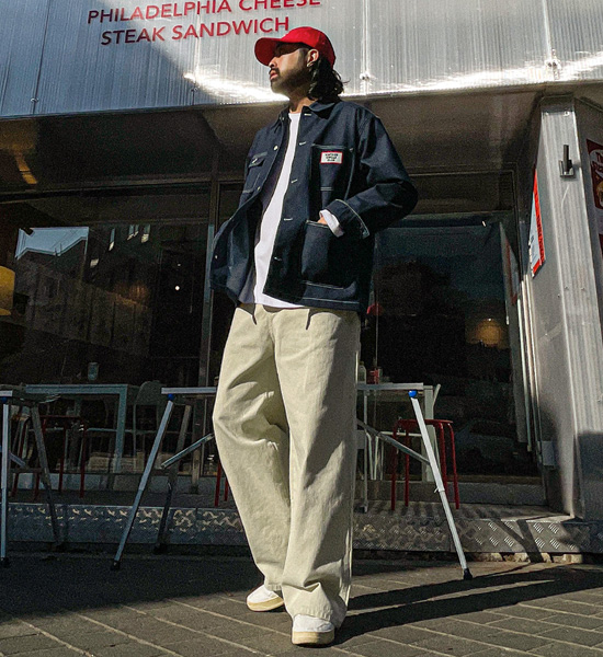 (XL-6XL)<BR>차탄 생지데님자켓