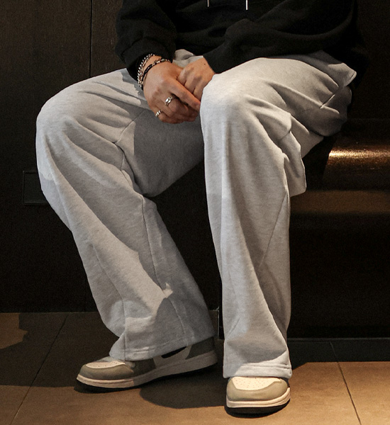 (L-4XL)<BR>카나드타 Semi-wide fit banding pants 16