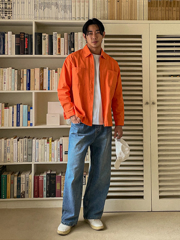 (2XL-5XL)<BR>그레그 워싱셔츠&Jacket