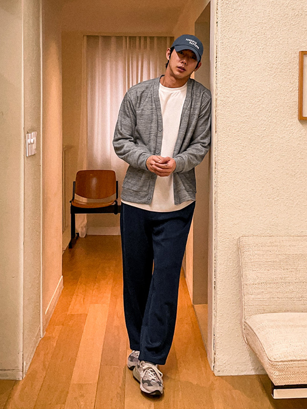 (M-2XL)<BR>벨커 knit cardigan
