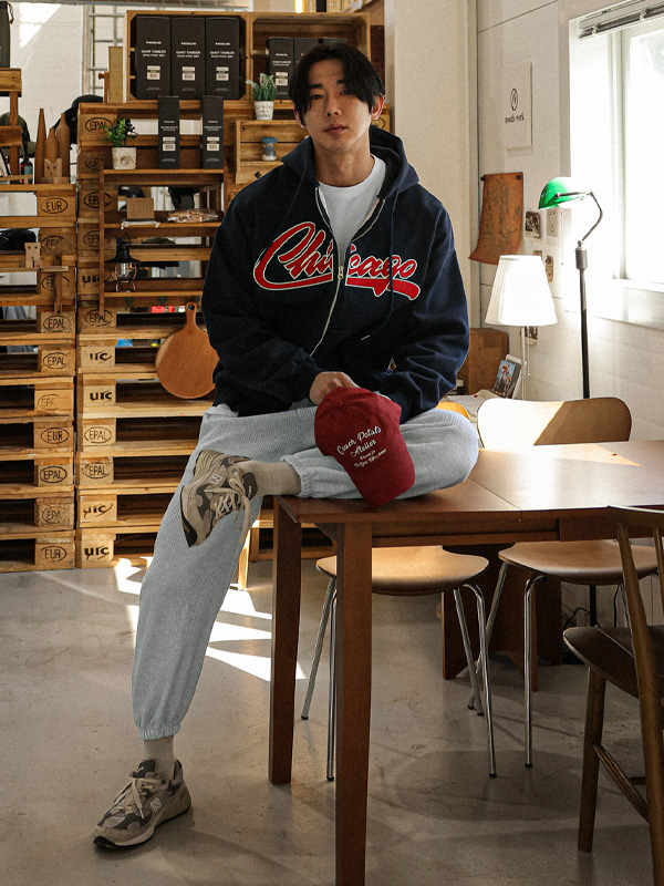 (XL-6XL)<BR>아치포드 와플밴딩조거팬츠 <br><font color="#098a09"><B>Select length (Basic,Long+8cm)</B></font>