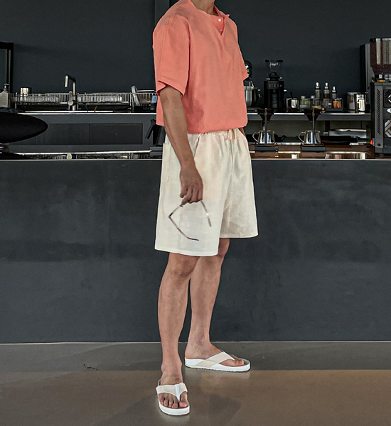 (M-4XL)<br>마카디 Linen Banding Shorts 1109